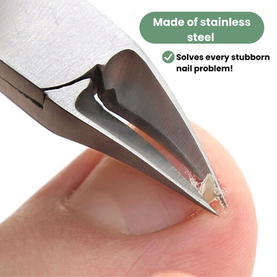 Cuticle clipper with extended handle